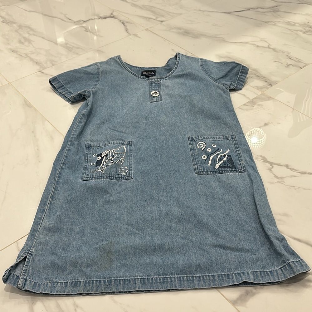 Blue j size small denim dress @@@